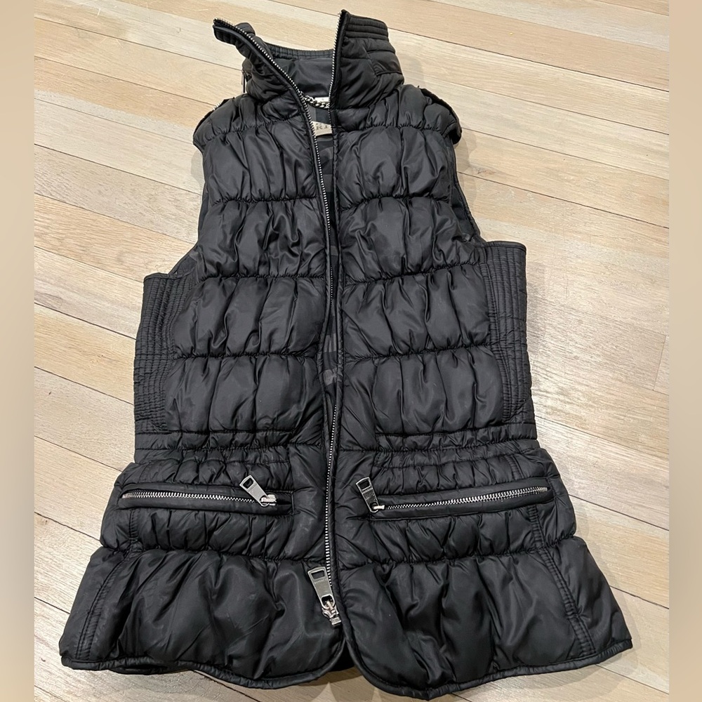 Burberry Brit quilted vest, size S